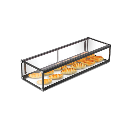 Exquisite CD48 - Single Tier Flat Glass Ambient Cake Display