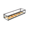 Exquisite CD68 - Single Tier Flat Glass Ambient Cake Display