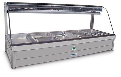 Roband CFX25RD Curved Glass Cold Plate & Cross Fin Coil – Piped & Foamed (no motor) - 10 Pans