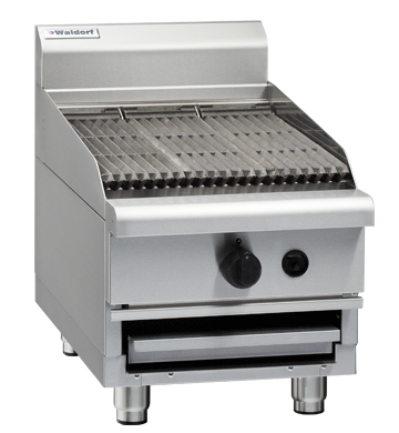 Waldorf 800 Series CHL8450G-B - 450mm Gas Chargrill Low Back Version - Bench Model - LPG