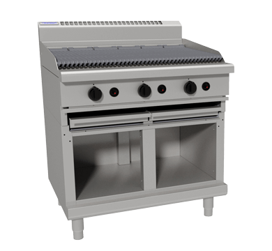 Waldorf Bold CH8900G-CB - 900mm Gas Chargrill - Cabinet Base - LPG