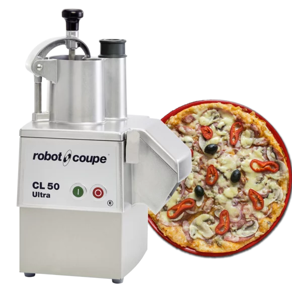 Robot Coupe - CL 50 Ultra Pizza Pack - Veg Prep Machine - 3 Discs
