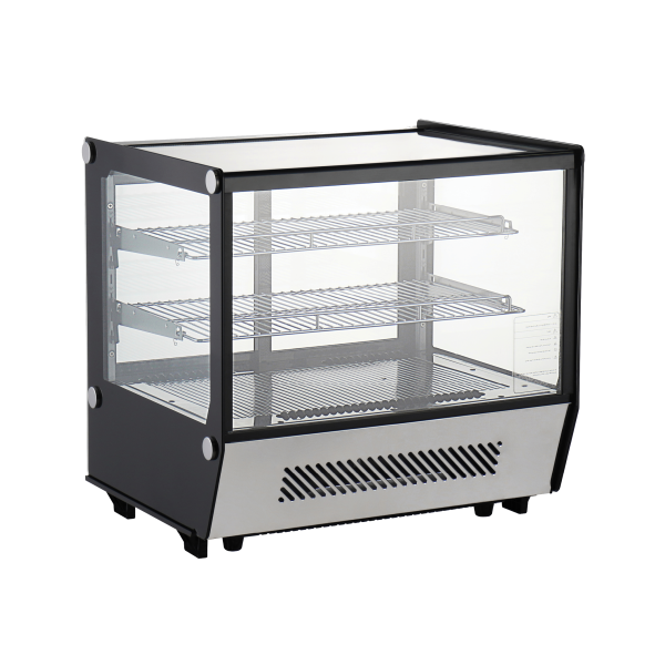 Exquisite CTC120S Counter Top Square Cake Display Refrigerators