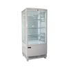 Exquisite CTD78 - 4 Sided Glass Counter Top Display Fridge - White