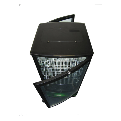 Exquisite CTD78-LED Black Counter Top Display Chillers