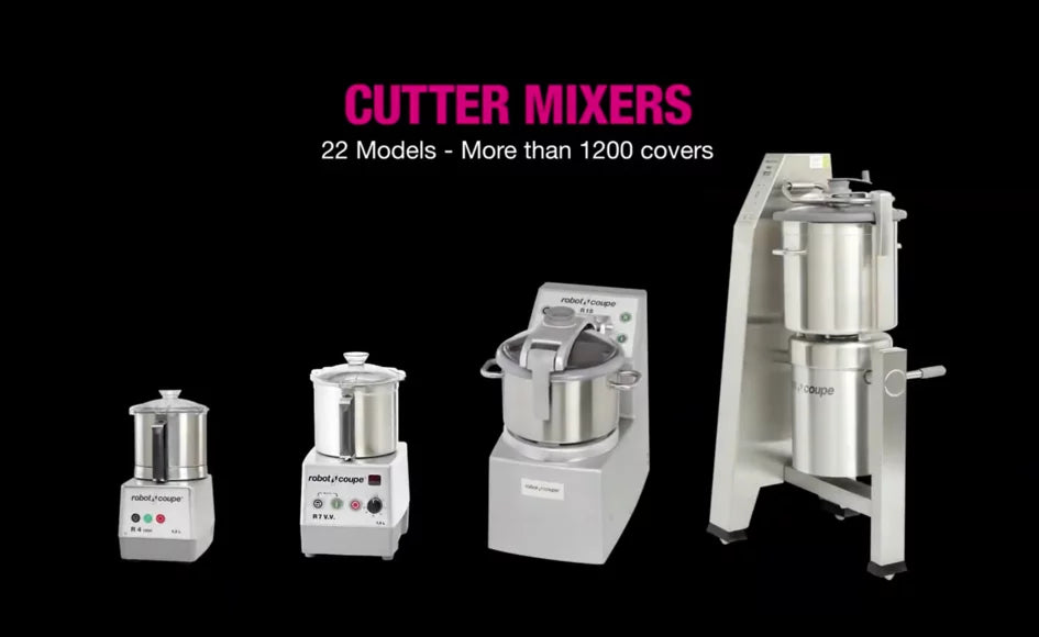 Robot Coupe - R 20 - Cutter Mixer - 20L Stainless Bowl - Variable Speed - 3 Phase