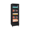 Exquisite DC150 One Glass Doors Upright Display Refrigerators – Black