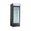 Exquisite DC400PB One Glass Door Upright Display Refrigerators – Black Colour