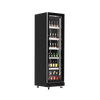 Exquisite DC410 One Glass Doors Upright Display Refrigerators – Black