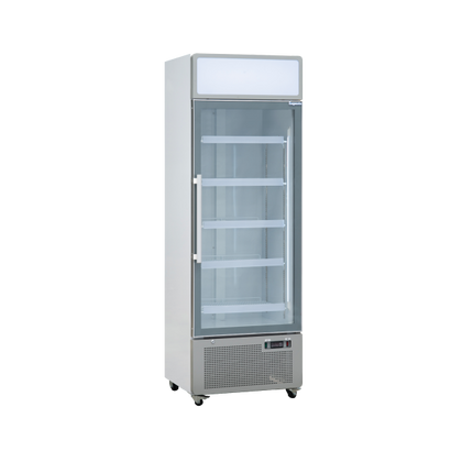 Exquisite DC400P One Glass Door Upright Display Refrigerators