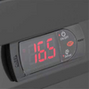 Exquisite DC1000PB Two Glass Doors Upright Display Refrigerators – Black Colour