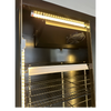 Exquisite DC1100 Three Glass Doors Upright Display Refrigerators – Black
