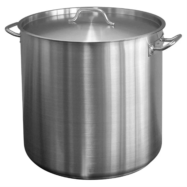 Förje Stainless Steel Stockpot with Lid - 70Ltr