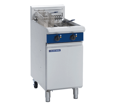 Blue Seal Evolution Series E44 Vee Ray Twin Pan Electric Fryers 450mm