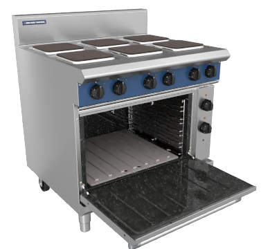 Blue Seal Evolution Series E506S 900mm Electric Range on Static Oven with Sealed Hobs