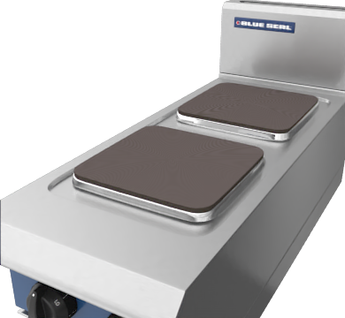 Blue Seal Evolution Series E512S-B 300mm Modular Electric Benchtop Cooktop with Sealed Hobs