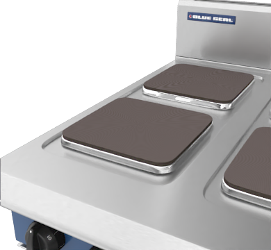 Blue Seal E514S-CB Evolution Series 600mm Electric Cooktop Sealed Hobs Cabinet Base
