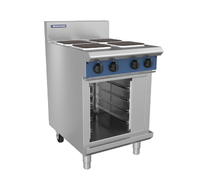 Blue Seal E514S-CB Evolution Series 600mm Electric Cooktop Sealed Hobs Cabinet Base