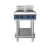 Blue Seal Evolution Series E514S-LS 600mm Modular Electric Cooktop with Sealed Hobs on Leg Stand