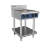 Blue Seal Evolution Series E514S-LS 600mm Modular Electric Cooktop with Sealed Hobs on Leg Stand