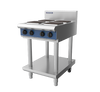 Blue Seal Evolution Series E514S-LS 600mm Modular Electric Cooktop with Sealed Hobs on Leg Stand