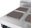 Blue Seal Evolution Series E514S-LS 600mm Modular Electric Cooktop with Sealed Hobs on Leg Stand