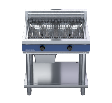 Blue Seal Evolution Series E596D-LS - 900mm Electric Chargrill  Leg Stand