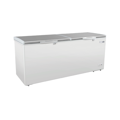 Exquisite ESS760H Stainless Steel Top Storage Chest Freezers