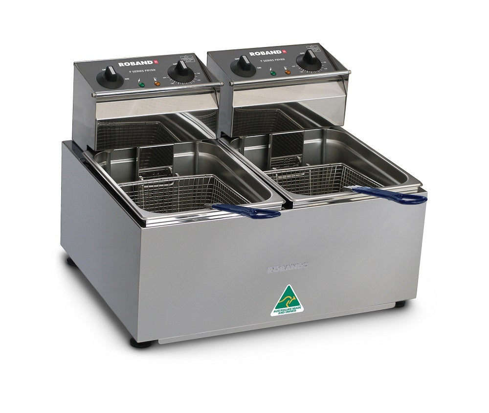 ROBAND F28  Double Pan Counter Top Fryer