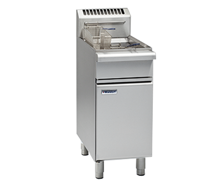 Waldorf 800 Series FN8118G - 400mm Single Pan Gas Fryer - LPG