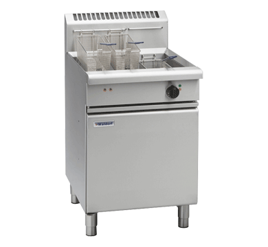 Waldorf 800 Series FNL8130G-HPO - 600mm Single Pan Gas Fryer Low Back Version - Natural Gas