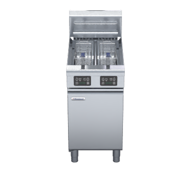 Waldorf 800 Series FN8224EE - 450mm Twin Pan Electric Fryer