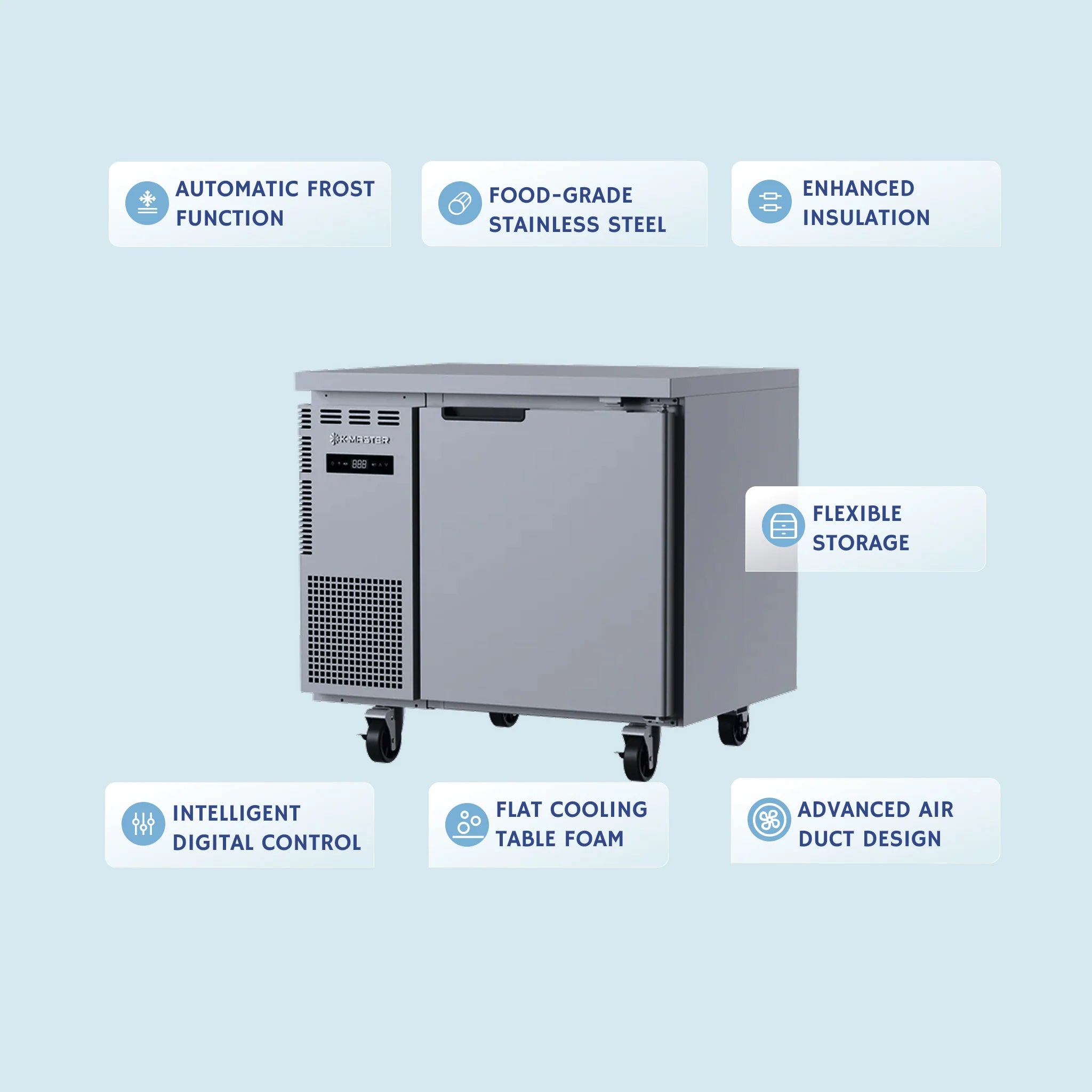 Under Counter Freezer - 1 door - HS9-1F-N