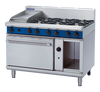 Blue Seal G508C 1200mm Gas Range Static Oven 6 Burners 300mm Griddle