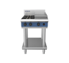 Blue Seal G514C-LS Leg Stand Gas Cooktop 2 Burners 300mm Griddle