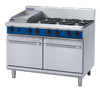 Blue Seal Evolution Series G528C Gas Range Double Static Oven 1200mm 8 Burner