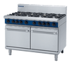 Blue Seal Evolution Series G528D Gas Range Double Static Oven 1200mm 8 Burner 2 x 1/1 GN