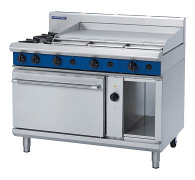 Blue Seal Black Series GE58A 1200mm Gas Combination Cooptop
