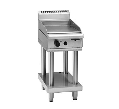 Waldorf 800 Series GP8450G-CB - 450mm Gas Griddle - Cabinet Base - Natural Gas