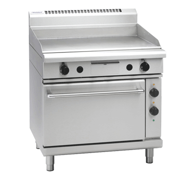 Waldorf 800 Series GP8910GE - 900mm Gas Griddle Electric Static Oven Range - LPG