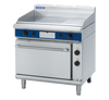 Blue Seal Evolution Series GPE506 Gas Griddle Electric Static Oven Range 900mm