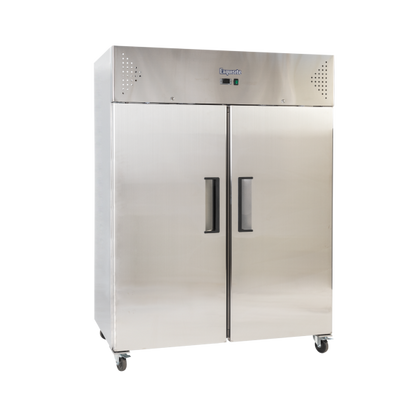 Exquisite GSC1410H Two Solid Doors Upright Storage Refrigerators