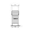 Hobart ECOMAX PLUS H615 Passthrough Dishwasher