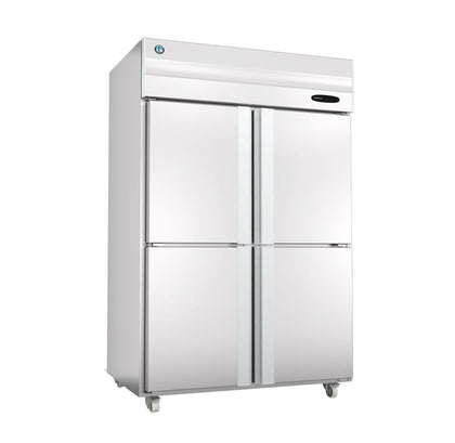 Hoshizaki HF-147-2D - 2 Split Door Solid Upright Freezer