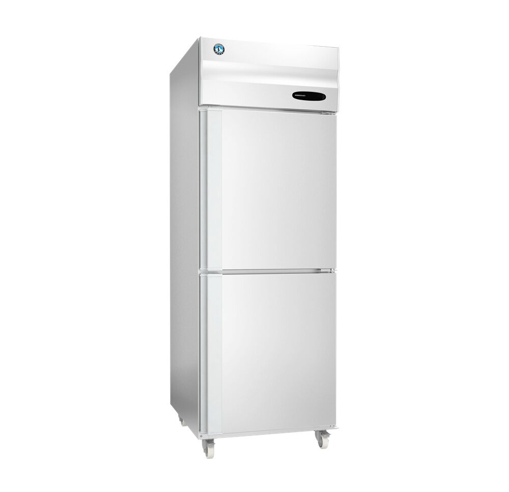 Hoshizaki HF-77-1D - Split Door Solid Upright Freezer