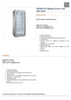 FED  HF600G S/S  Display Freezer with Glass Door / 100kg / W777 x D695 x H1890 / 2+2Y Warranty