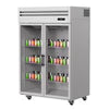 Upright Two Doors Freezer - HT45-2FG-N
