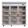 Upright Three Doors Refrigerator - HT65-3RG-N