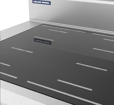 Blue Seal Evolution Series IN514F-B 900mm Four Full Area Induction Benchtop Cooktop