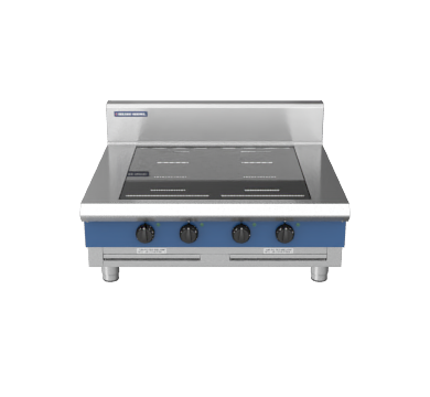 Blue Seal Evolution Series IN514F-B 900mm Four Full Area Induction Benchtop Cooktop